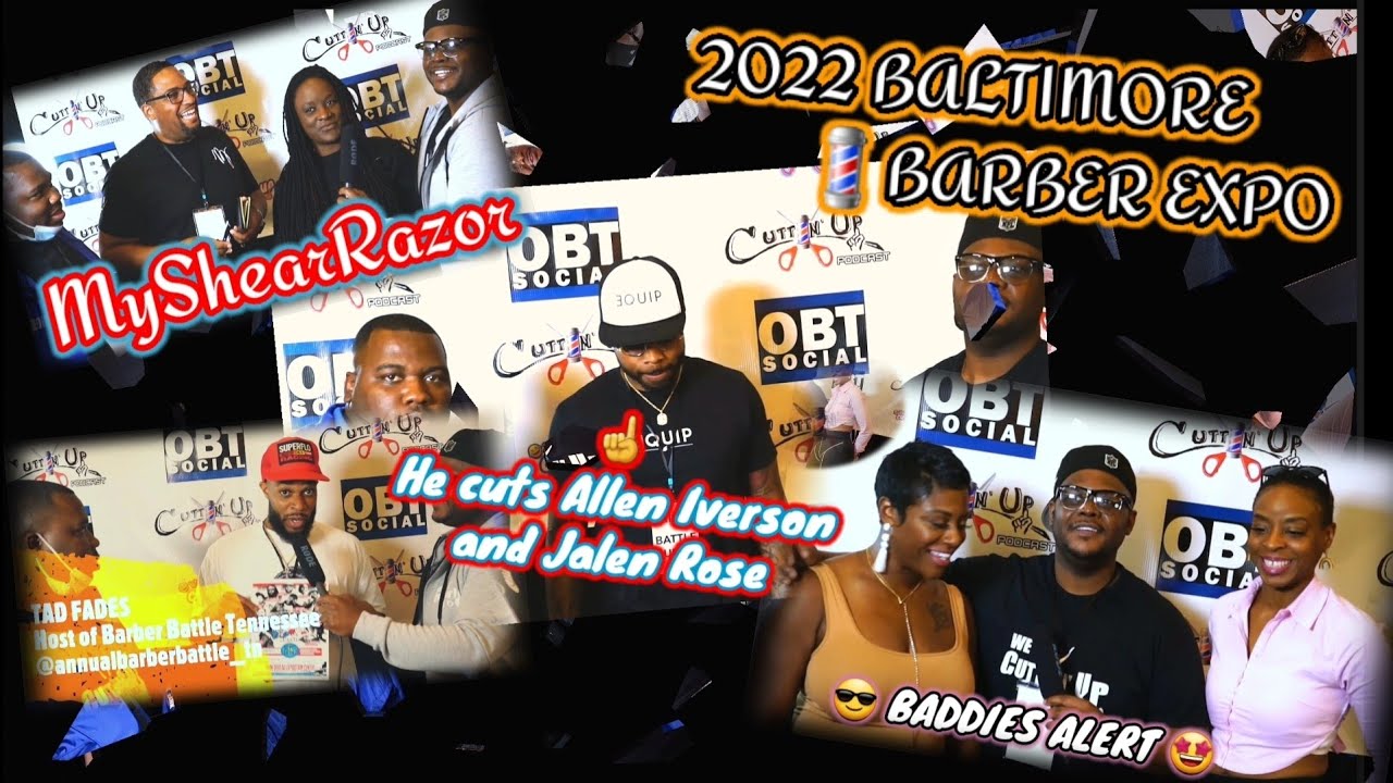 LIVE @BALTIMORE BARBER EXPO w/Hawk, Tad Fades, BarberGuru, MyShearRazor & more
