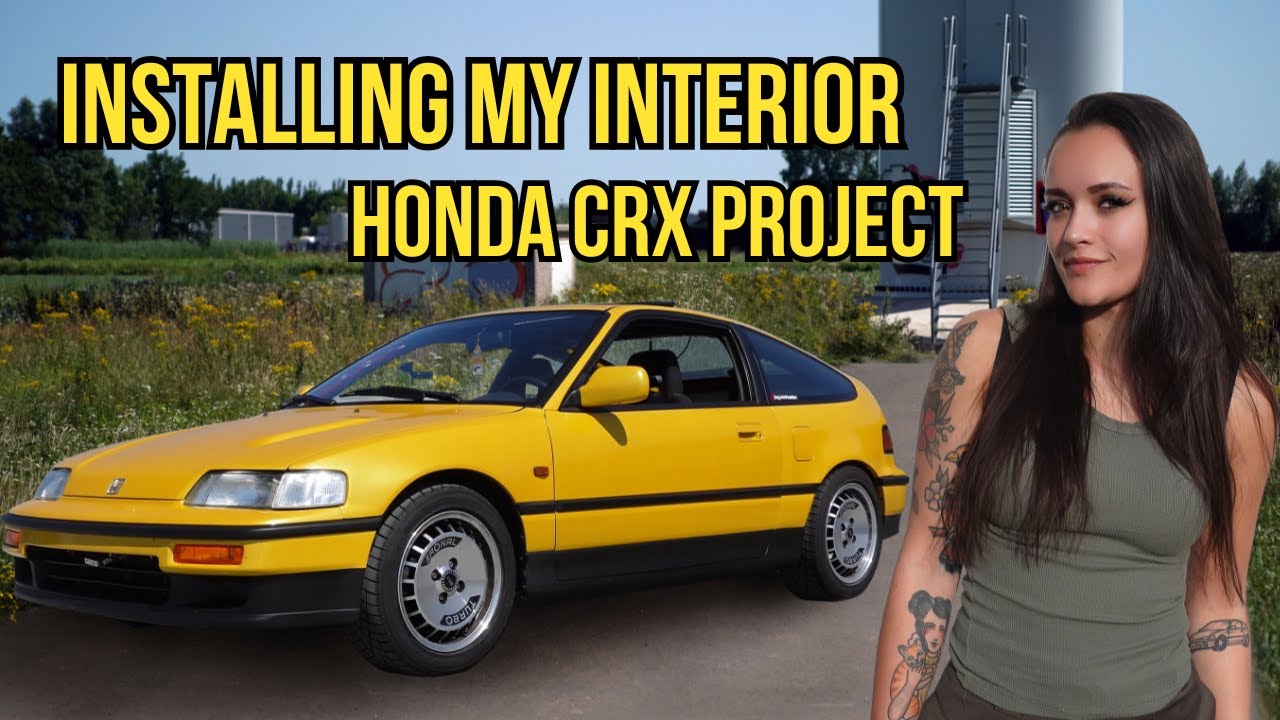 Finally working on my Honda CRX project again