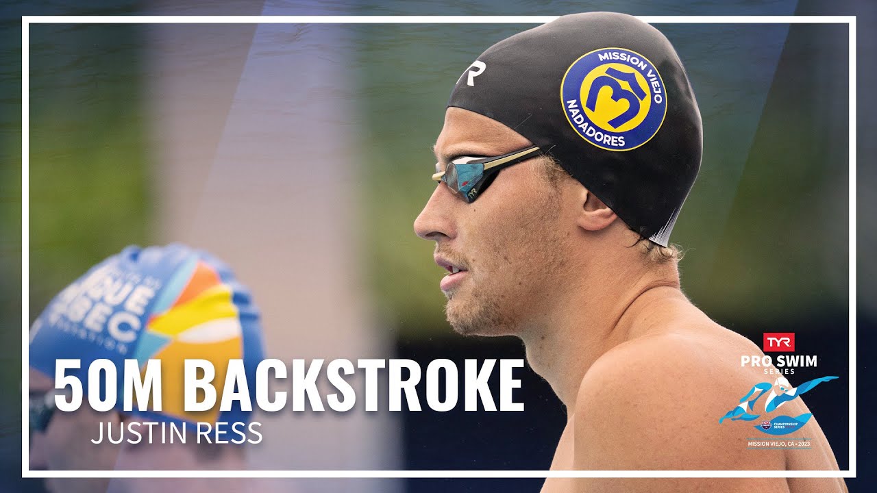 Ress and Armstrong Duel for First in Men's 50M Backstroke | 2023 TYR Pro Swim Mission Viejo
