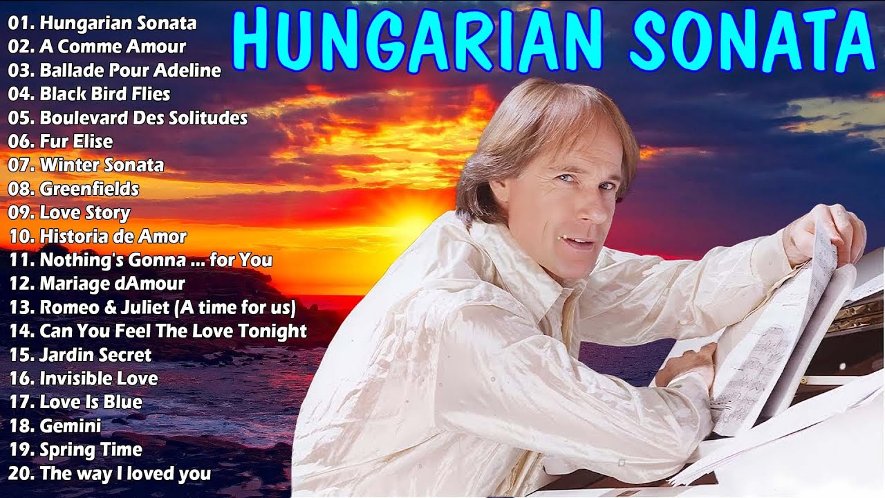 Richard Clayderman Greatest Hits Full Album, 🎉Best Songs of Richard Clayderman - Classic Piano Songs