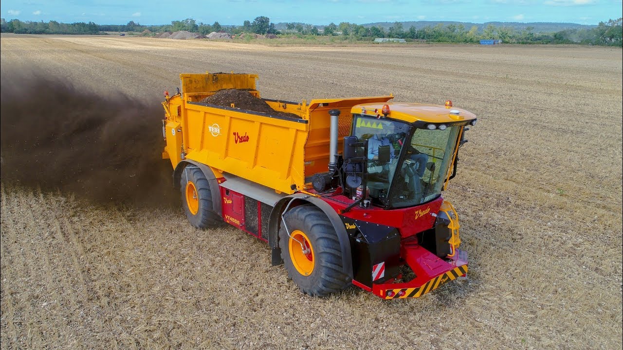 NEW VREDO spreading in FRANCE | épandage à 30 km/h !