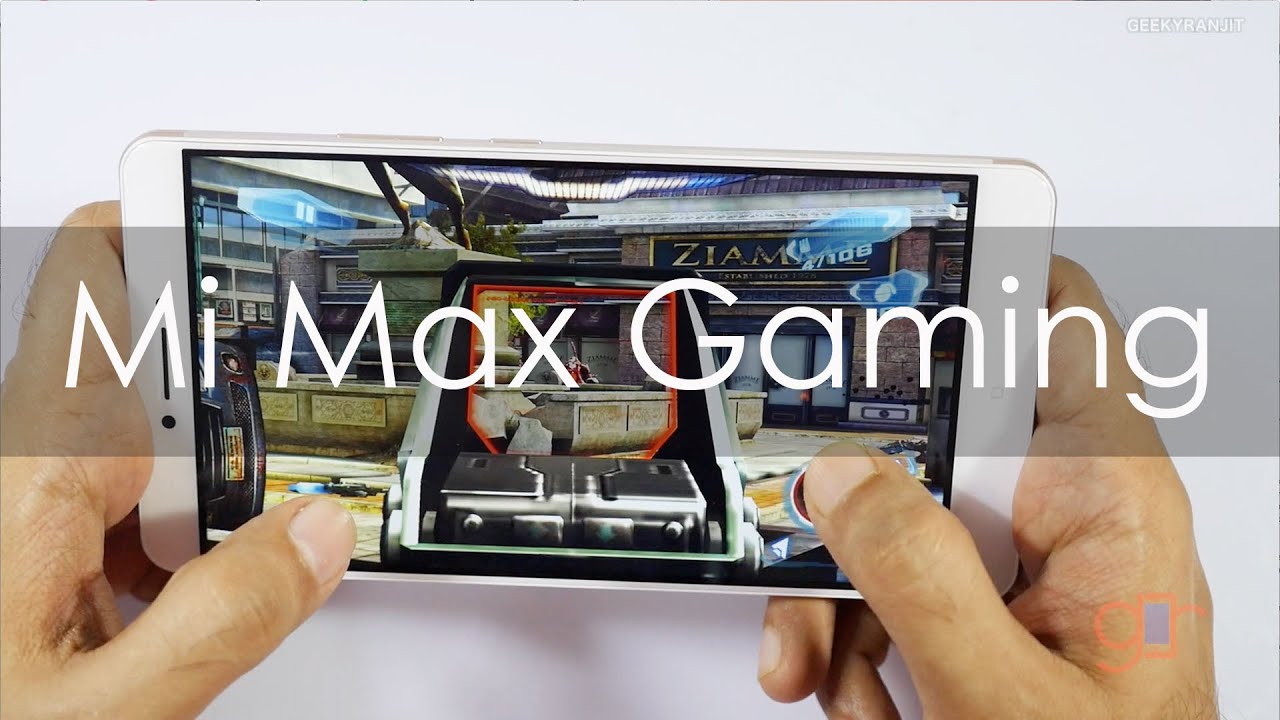 Xiaomi Mi Max Android Phablet Gaming Review