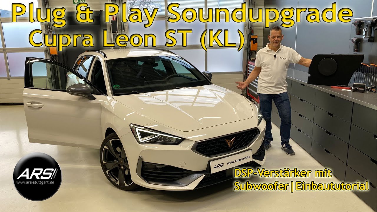 DSP Verstärker und Subwoofer im Leon ST (KL) |Fetter Bass und feiner Klang | Einbaututorial