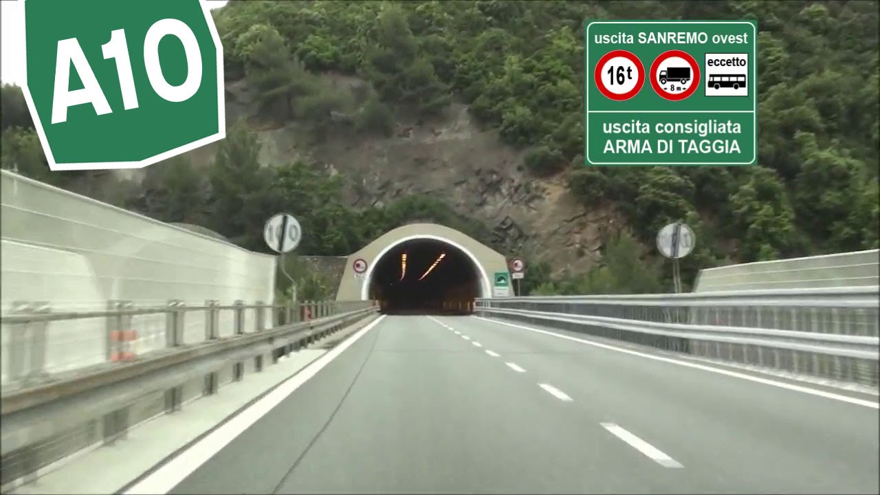 IT / A10 Imperia - Ventimiglia / Autostrada dei Fiori