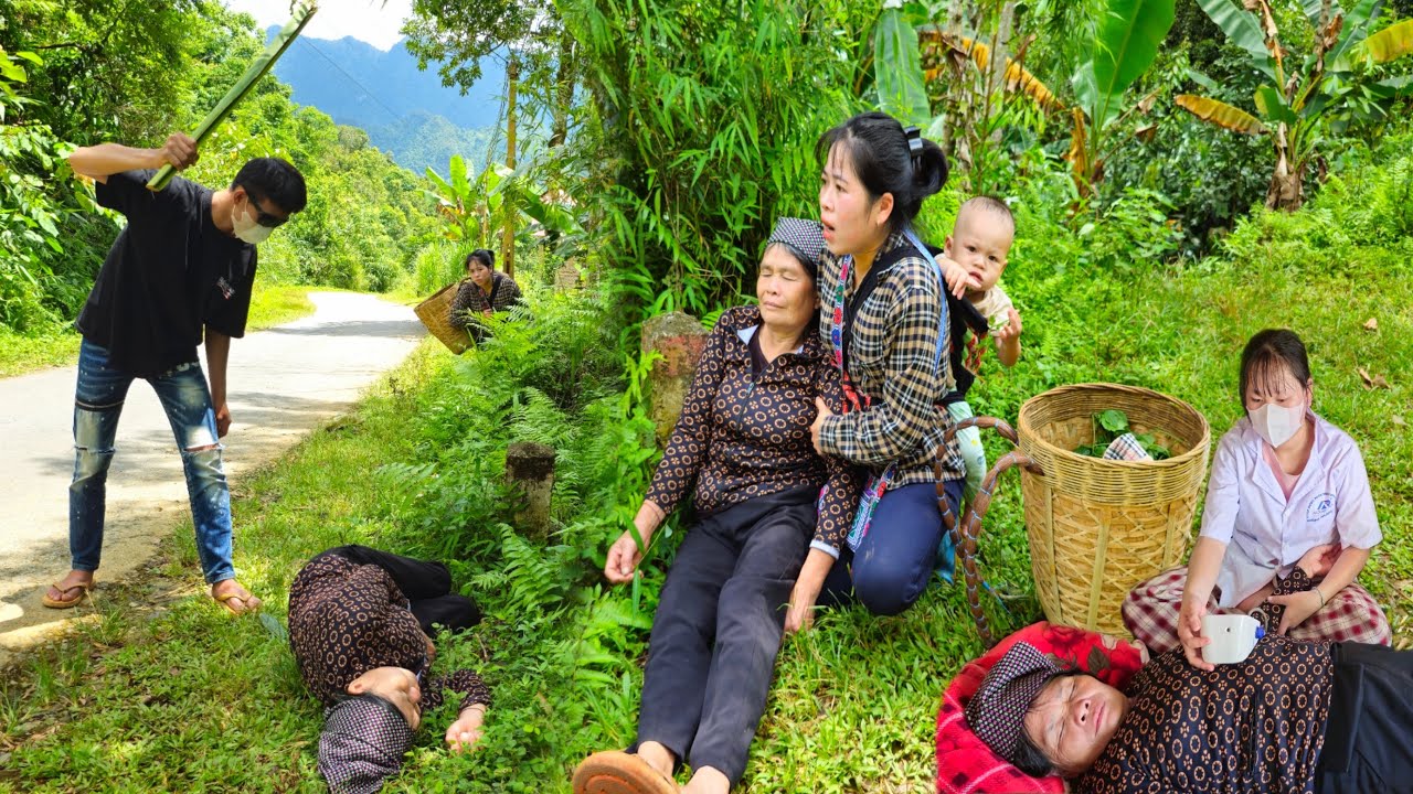 FULL VIDEO: Evil mother-in-law in danger, luckily saved and cared for by single mother