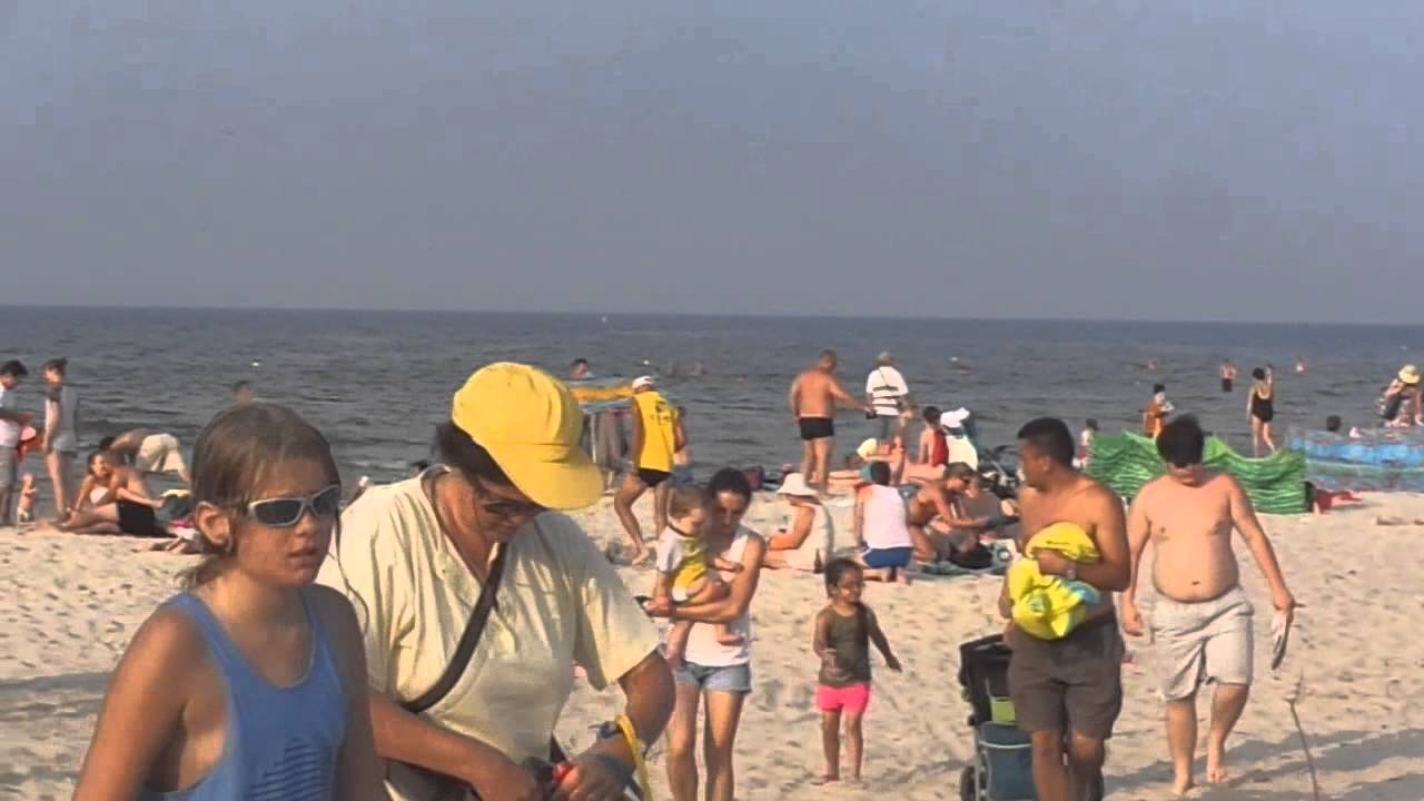 Łeba - port i plaża