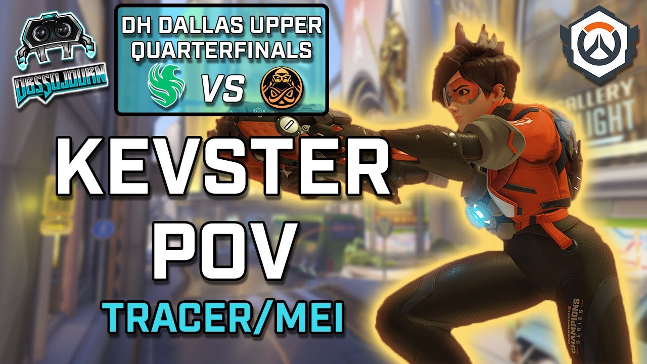 [Kevster POV] Team Falcons vs ENCE - Upper Quarterfinals - DH Dallas OWCS