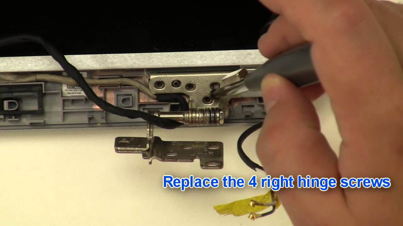 Dell Inspiron 15R (5520 / 7520) LCD Display Cable Replacement Video Tutorial