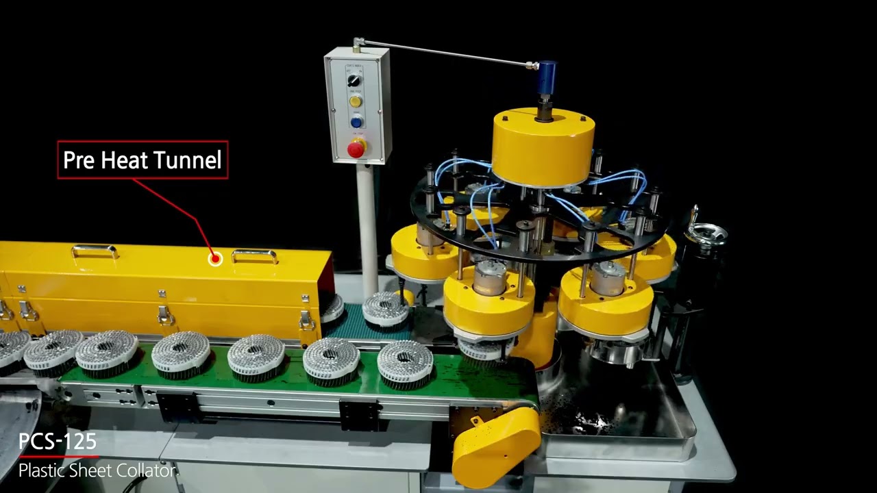 [Zeus Techno] PCS 125 : Plastic sheet coil nail & screw collator