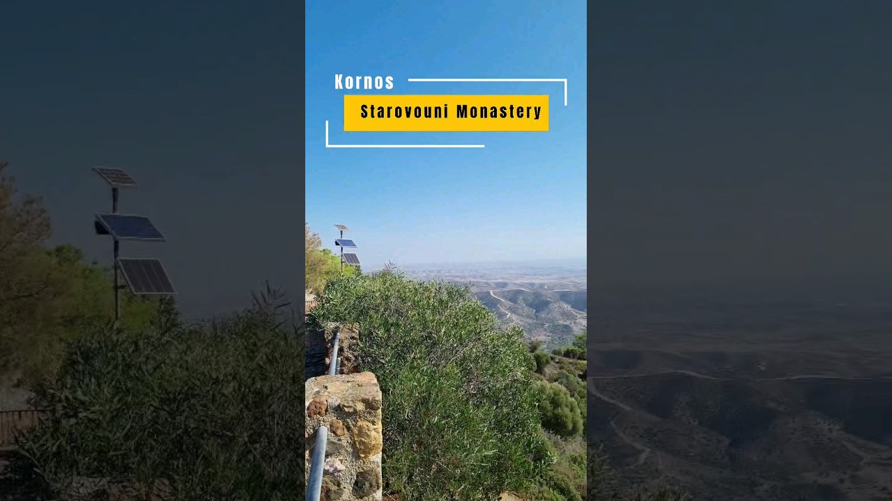 Stavrovouni Monastery , Kornos , Larnaca , Cyprus #knowcyprus #cyprus #larnaca #kornos #stavrovouni