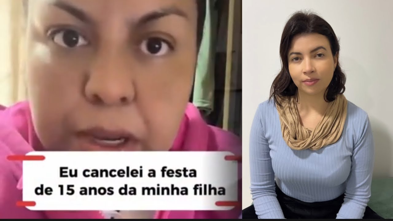 React cancelei a festa de 15 anos da minha filha | Taynara Teixeira, psicóloga 