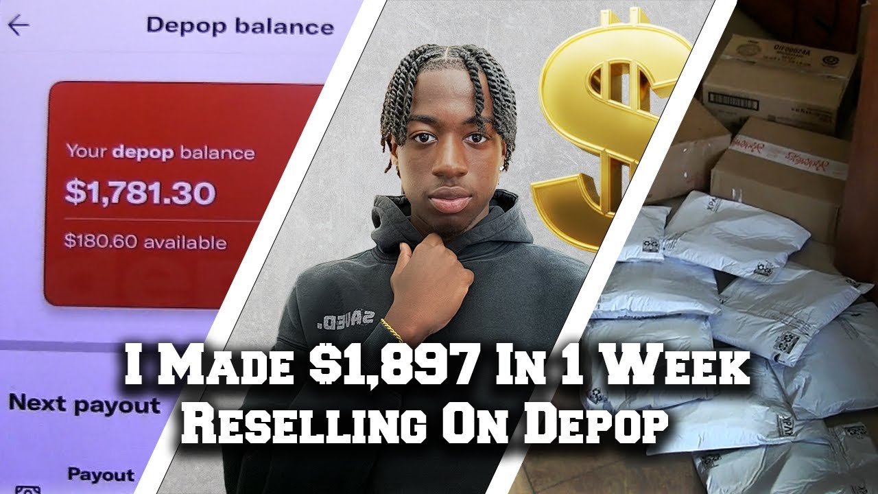 I Made $1,897 In 1 Week Reselling on Depop