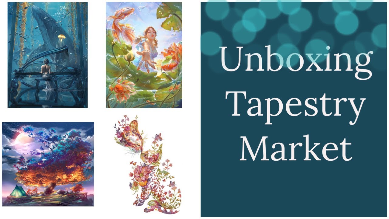 🪡Unboxing Tapestry Market #pointdecroix