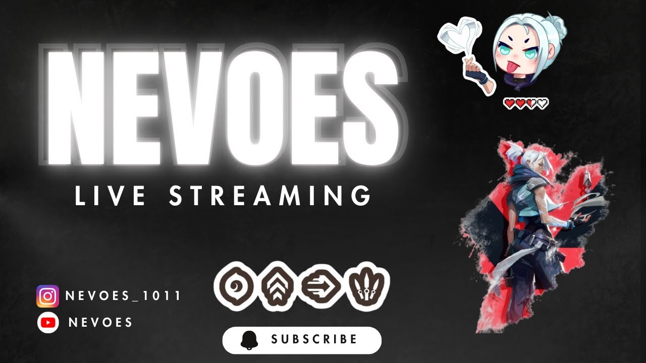 Ranked Grind: [PLAT] to [DIAMOND] | VALORANT LIVE  #valorant #nevoes #GAMING