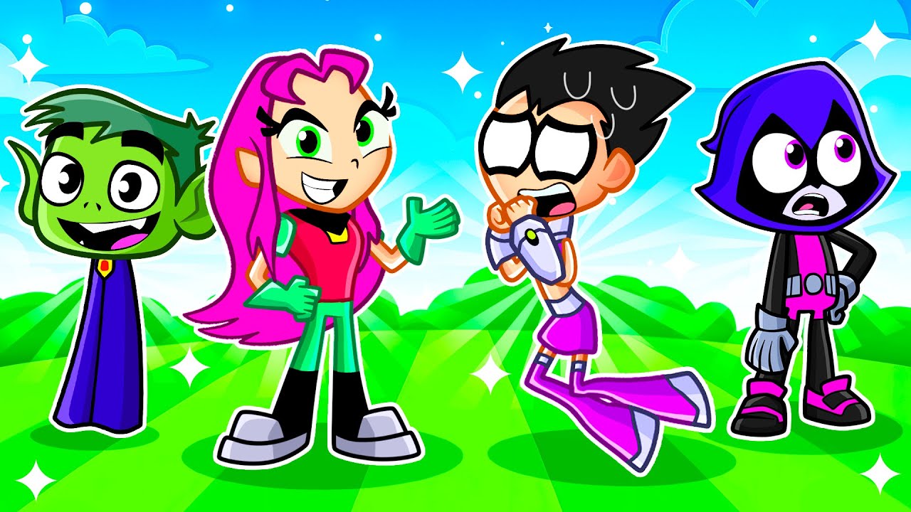 TEEN TITANS BODY SWAP In Roblox!