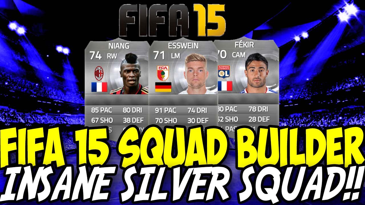 FIFA 15 | 50K INSANE FUN SILVER SQUAD | FT: FEKIR, ESSWEIN, NIANG