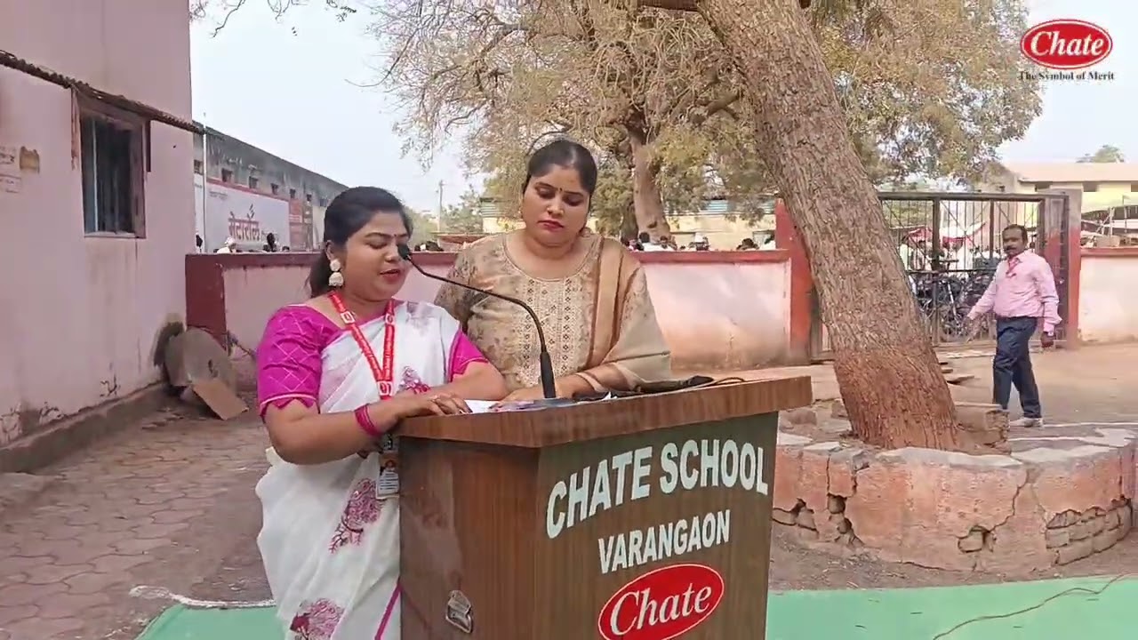 Republic Day Celebration 26 January 2026 at Chate School & Jr. College, Varangaon.
