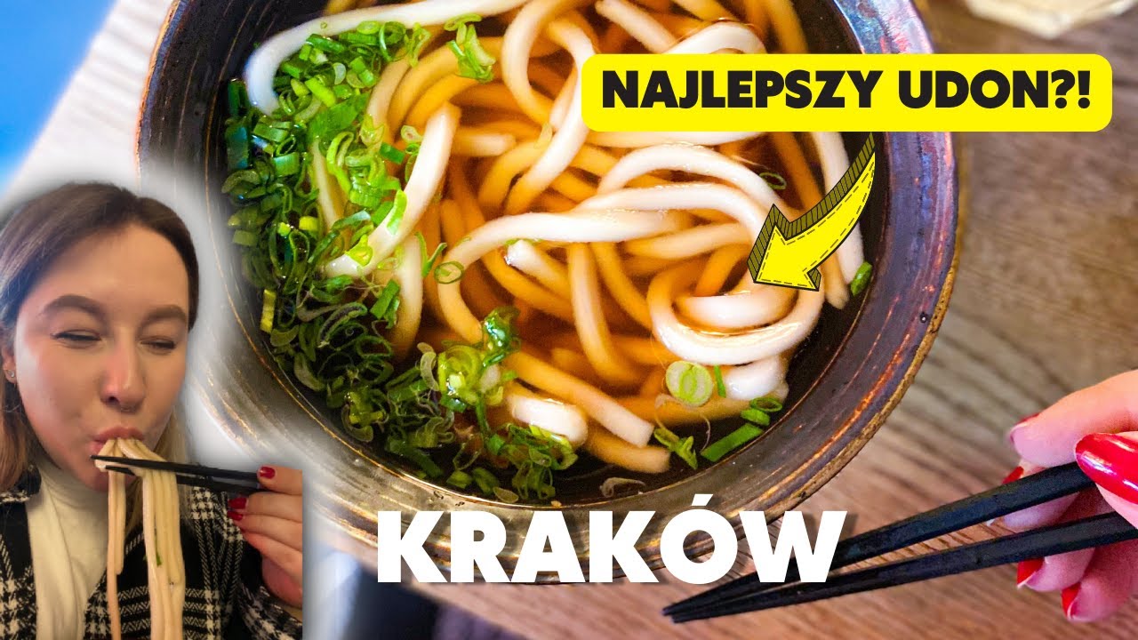 JEDZENIE w KRAKOWIE - Udon, Tacosy, Tureckie Śniadanie | KRAKÓW | #7
