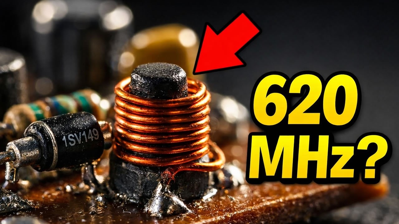 VCO 9.7 MHz: O Segredo para o SYN470R Receber até 620 MHz!