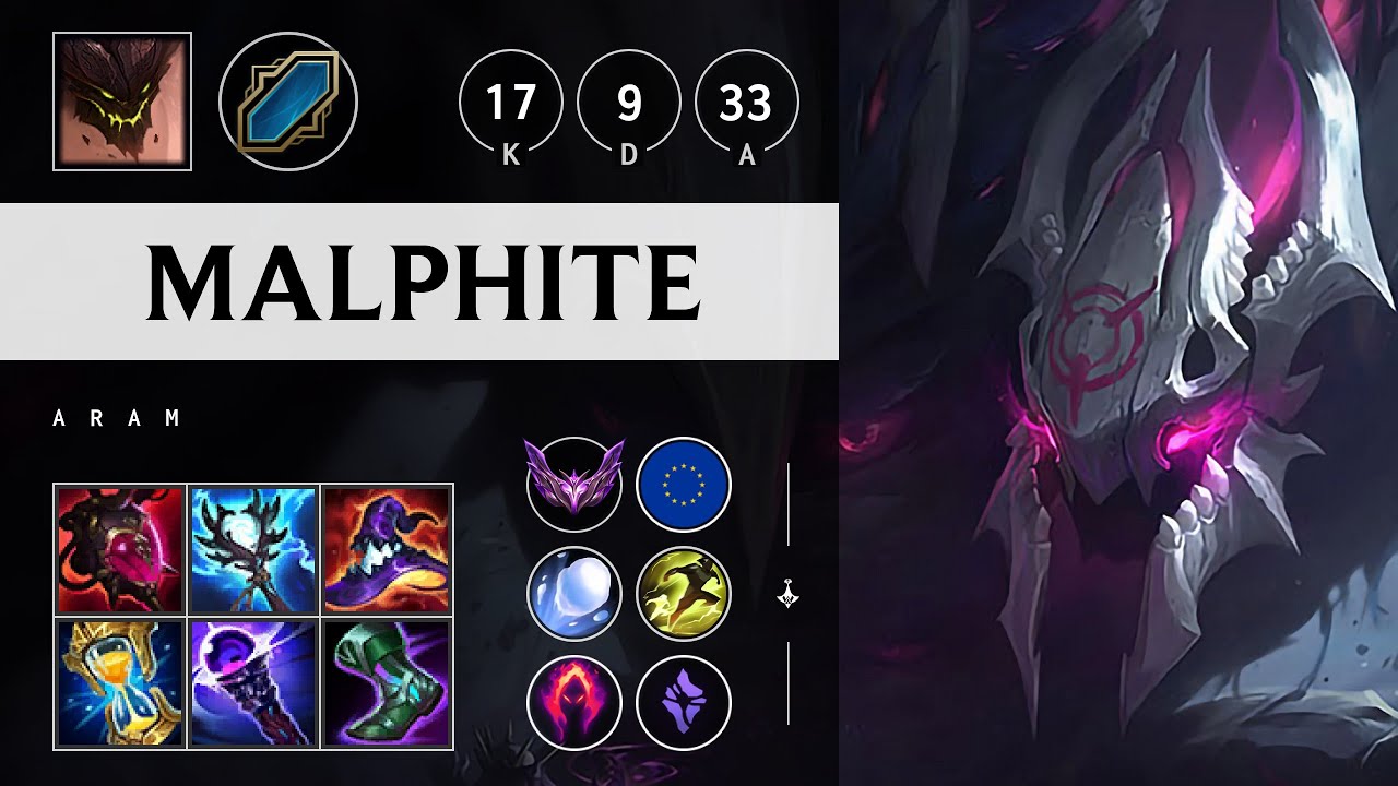Malphite ARAM - EUW Master Patch 25.18