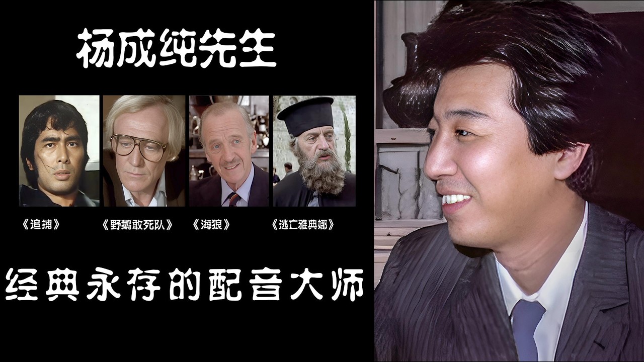 杨成纯先生经典配音回顾｜追捕｜野鹅敢死队｜海狼｜逃往雅典娜