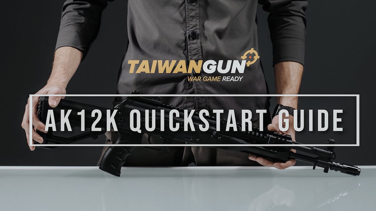 Arcturus AK12K Quickstart Guide - Airsoft Manuals