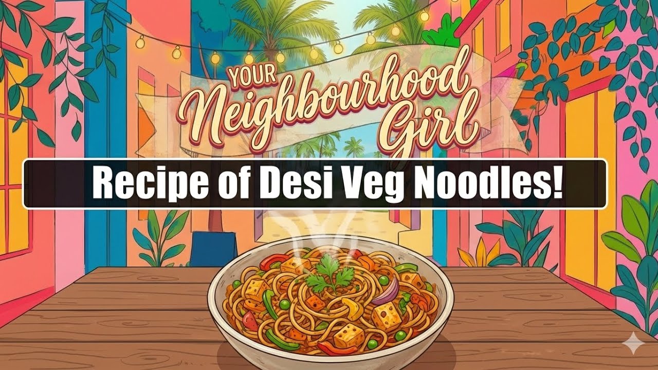 Desi Veg Noodles !! #easyrecipe #noodles #desistylecooking #foodblogger 