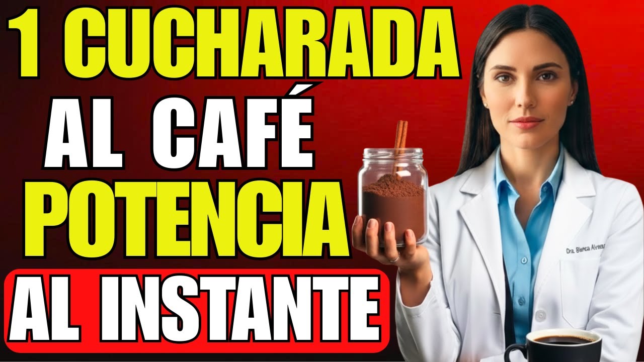 Solo 1 Cucharada de ESTO en tu Café para una Circulación Potente y Erecciones Firmes