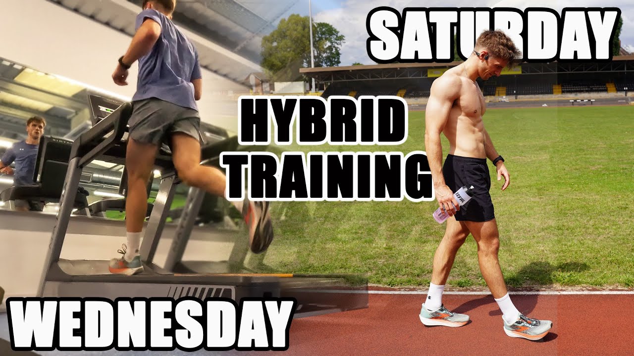 My new hybrid running split | 53km training week