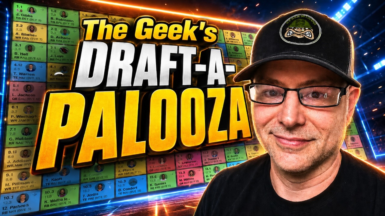 REAL Fantasy Football Draft for $MILLIONS-Draftkings Underdog