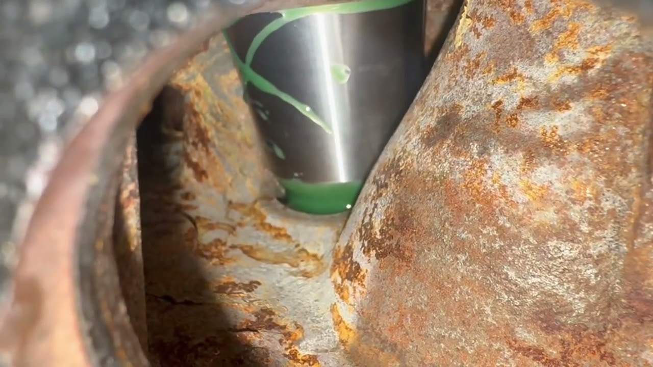 7.3 power stroke stainless steel injector cups install with riffraff tool