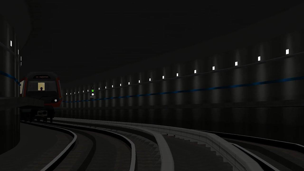 CAF S6 en Metro de Caracas Linea 1 (Remastered 2025) | OpenBVE