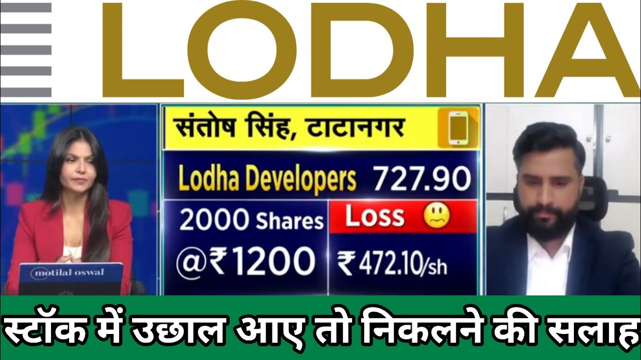 Lodha developers share latest news | lodha developers share result | lodha developers share dividend