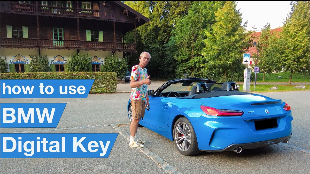 how to use BMW Digital Key for the Z4 😎  #bmw #bmwz4