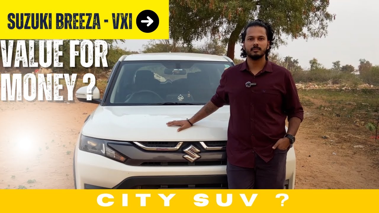 Brezza VXI Drive Review in 2026 🔥 Honest Pros & Cons | Best Mid Variant? I Vaahana Xplores