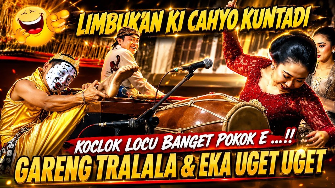 LUCU BANGET POKOK E KEPINGKEL PINGKEL KARO GARENG TRALALA & EKA UGET UGET 🤣🤣