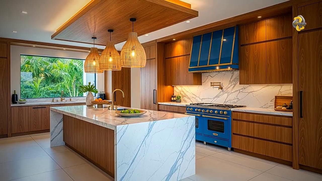 Inspirasi Interior Dapur Kayu Alami untuk Suasana Rumah Hangat