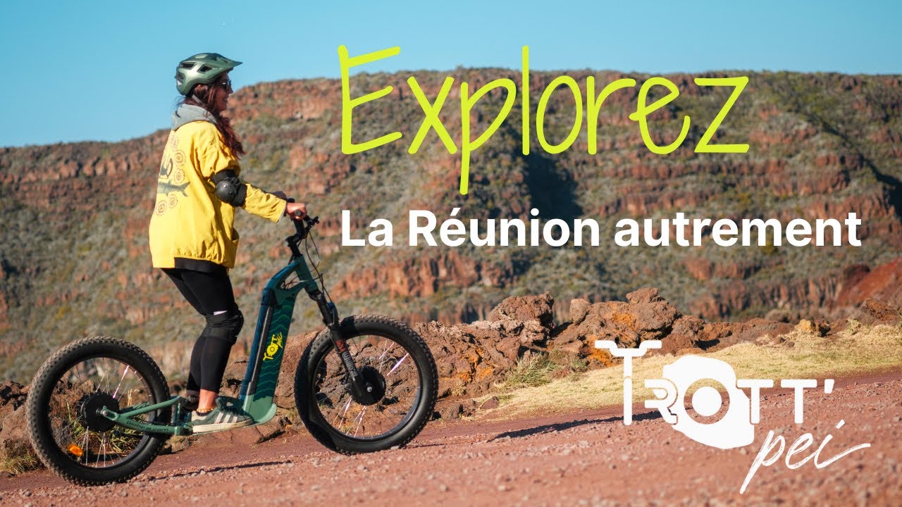 TROTT'P&Eacute;I &ndash; Balades en trottinettes &eacute;lectriques tout-terrain &agrave; La R&eacute;union