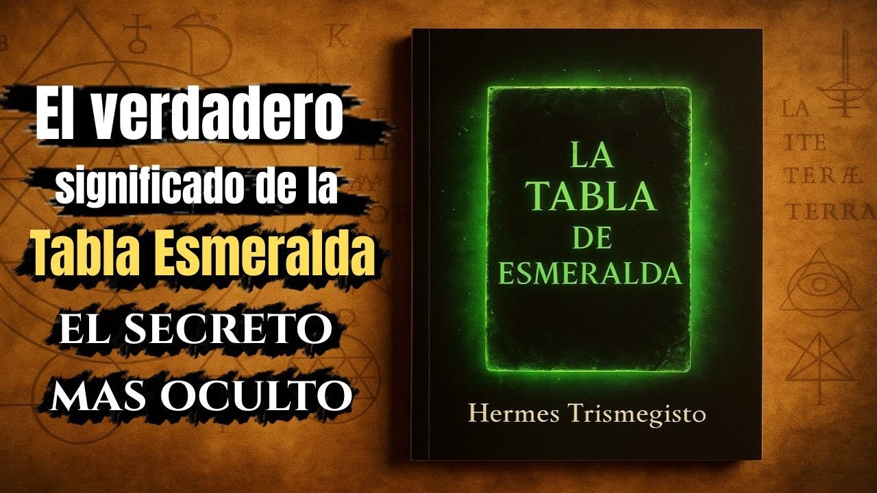 ⚚ El secreto oculto de la Tabla de Esmeralda revelado: 🜁 🜂 🜃 🜄 Entiéndela y aplícala en tu vida ⚚