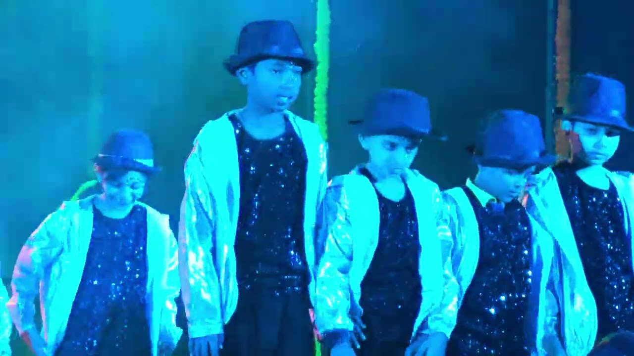 Shri Sai English Medium school Annual day Celebration 2025 performance by 3rd standard Funny Ghost 