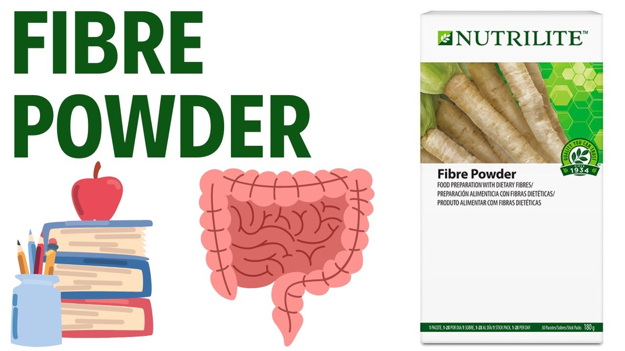 FIBRA EN POLVO Nutrilite Amway en español