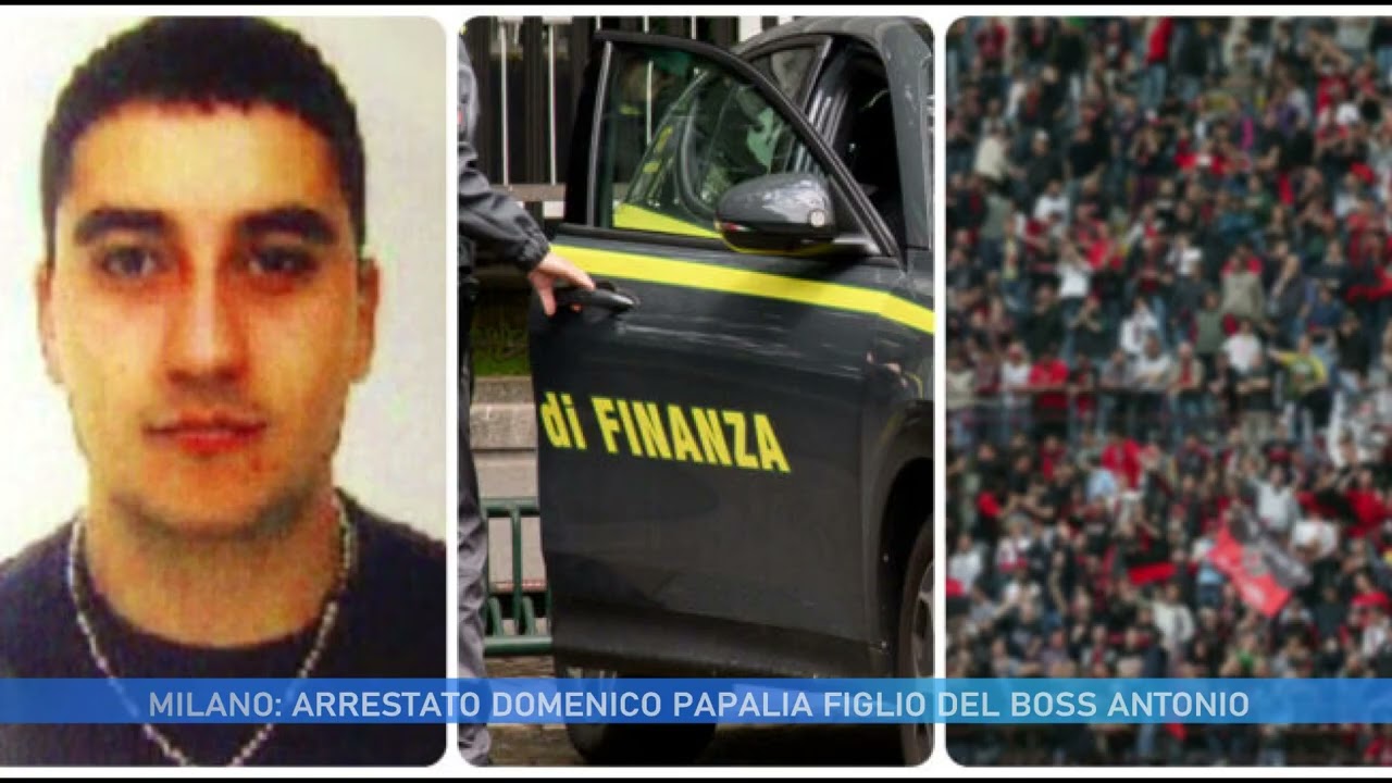 MILANO: ARRESTATO DOMENICO PAPALIA FIGLIO DEL BOSS ANTONIO
