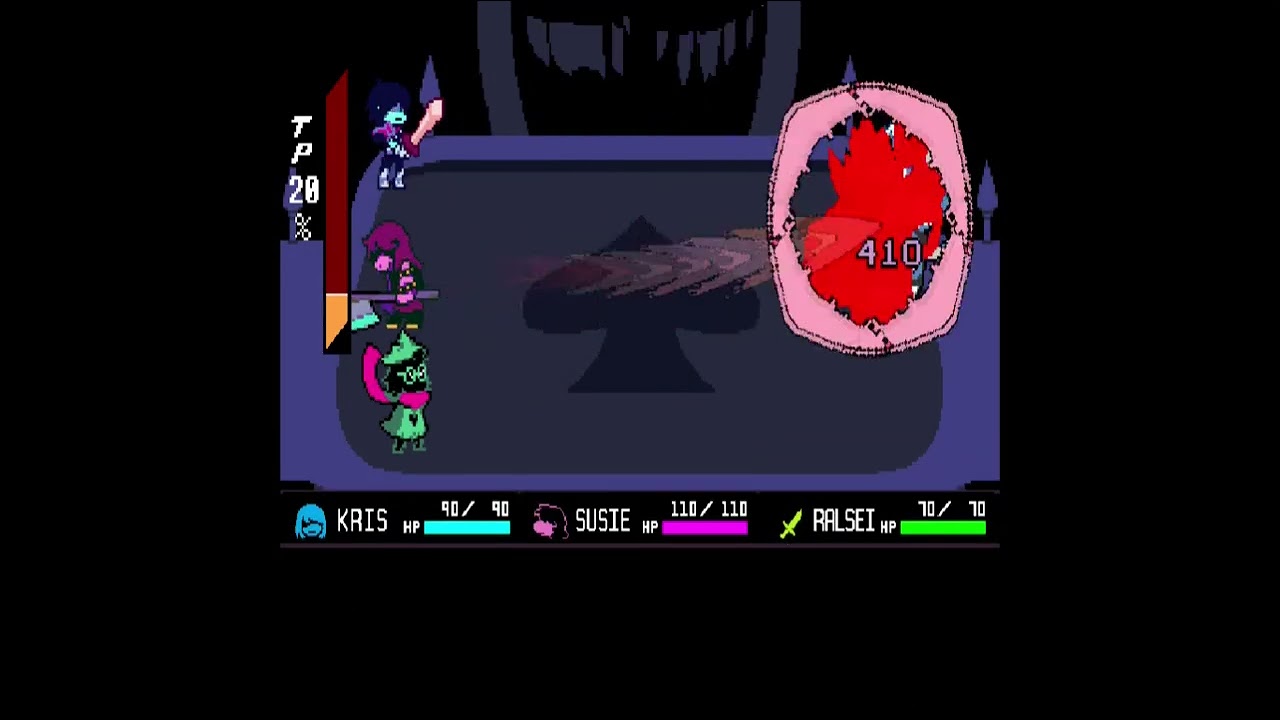 KING NO HIT | Deltarune Clips