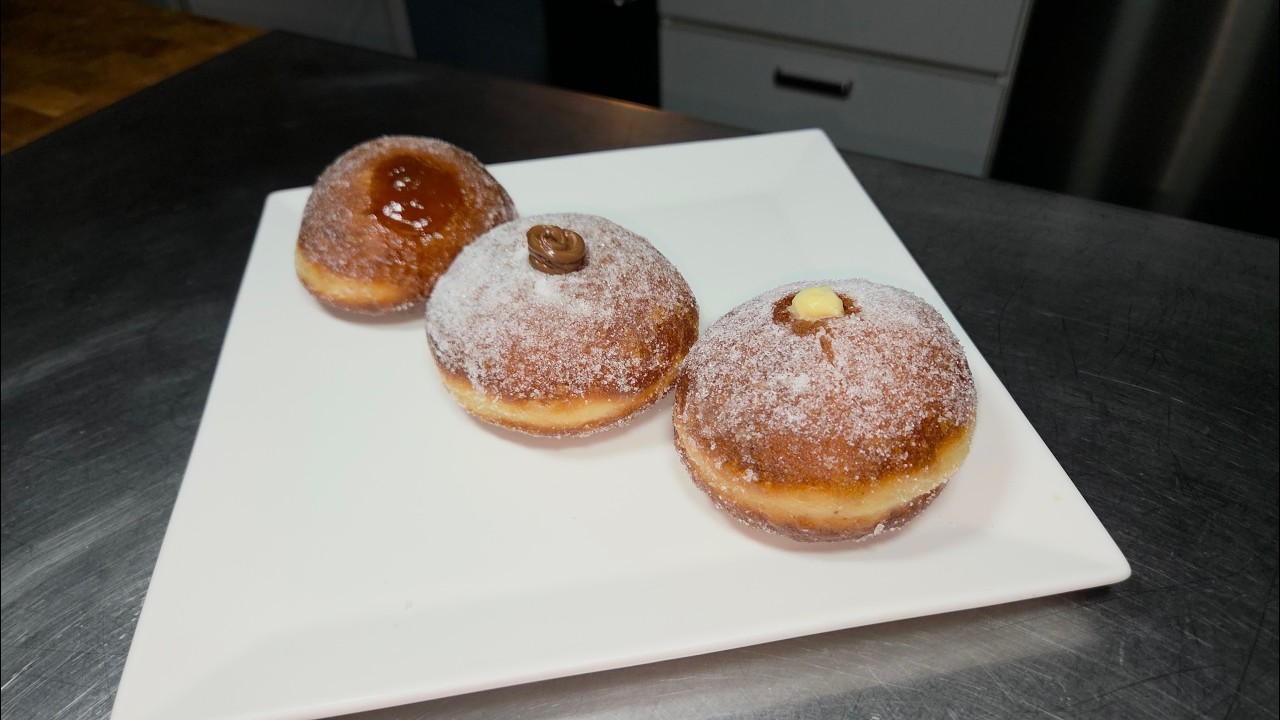 KRAPFEN o bomboloni FATTI IN CASA - in due versioni