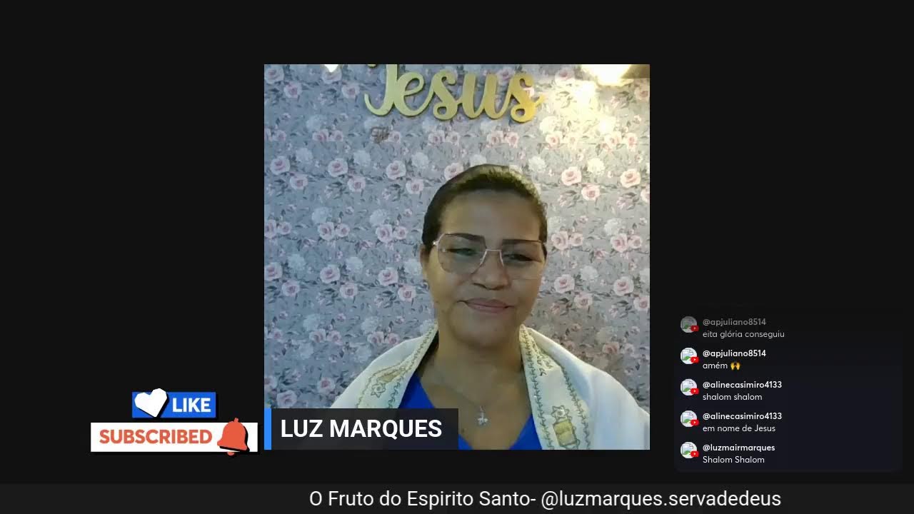LIVE: FRUTO DO ESPIRITO