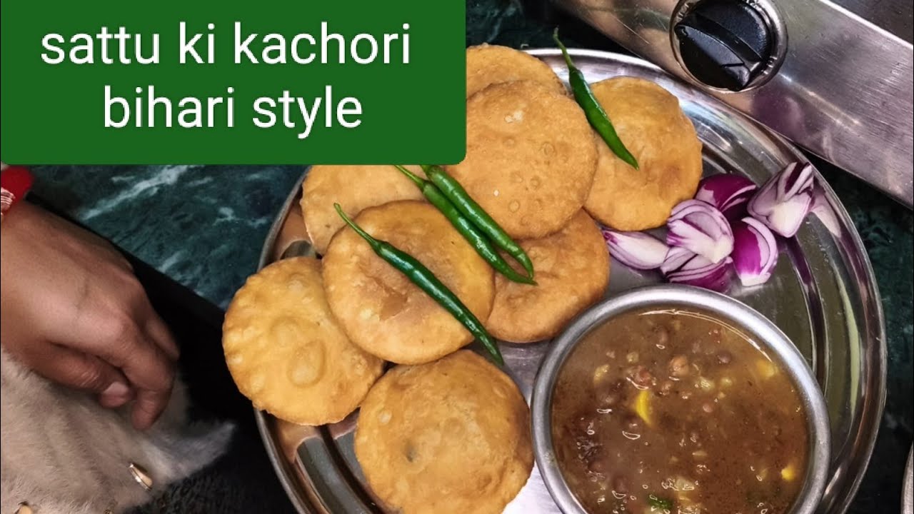 Sattu ki kachori