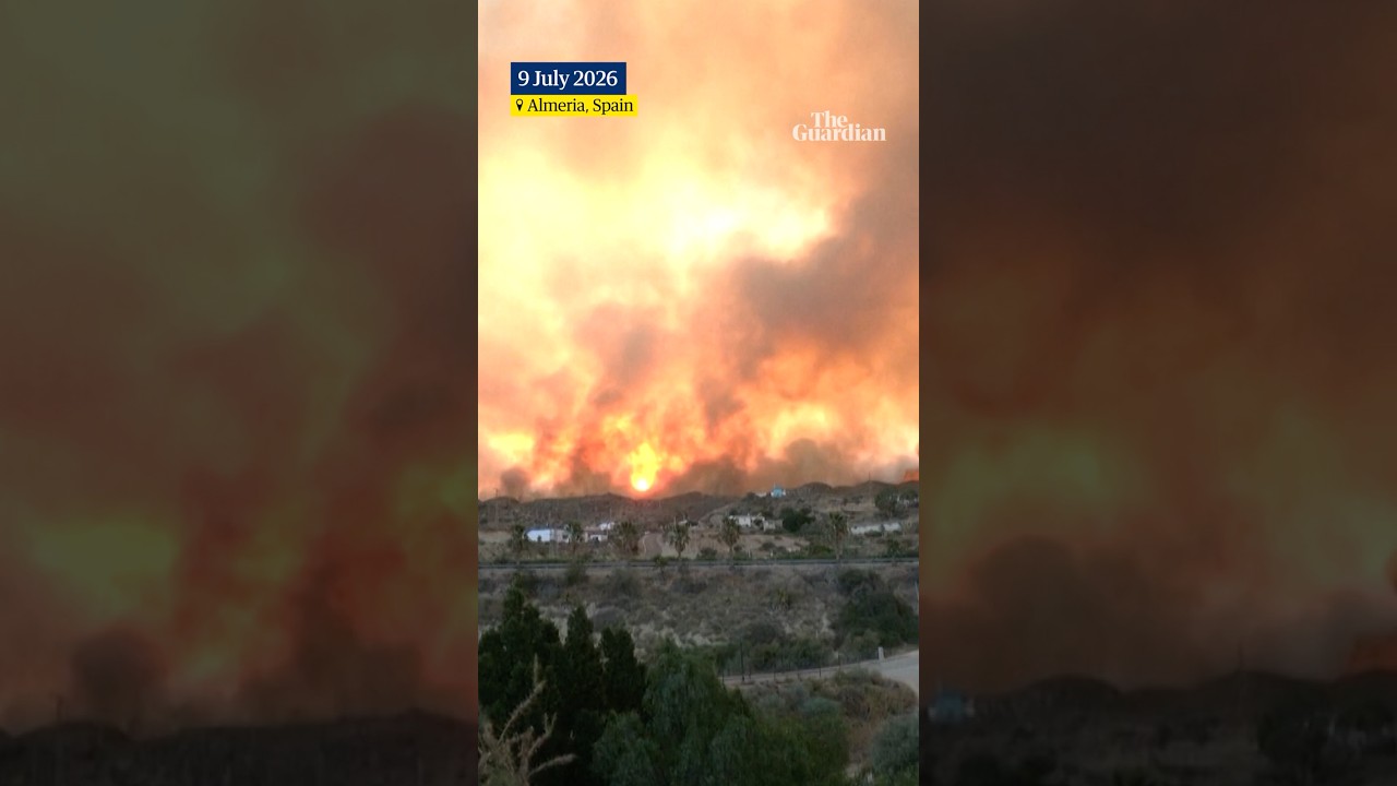 Deadly wildfire breaks out in southern Spain