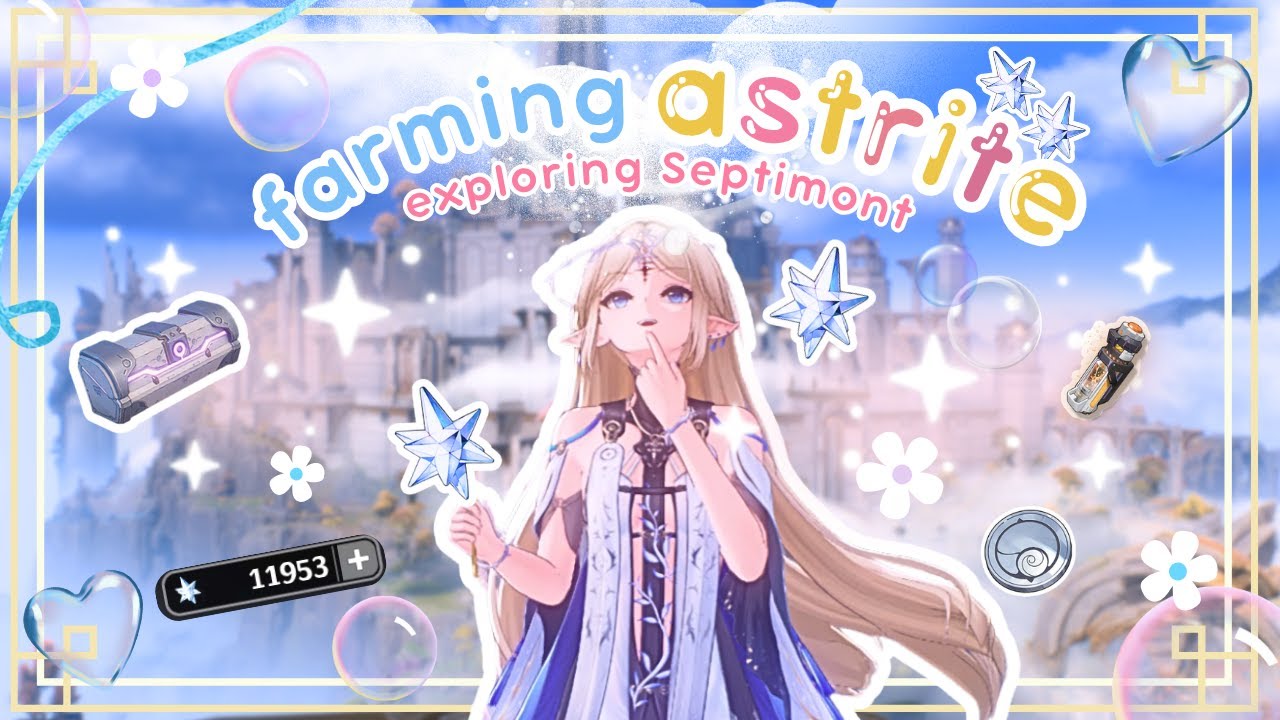 🎀🤍Farming for Astrite💎₍ᐢ&bull;༝&bull;⑅ᐢ₎ദ⸒⸒♡exploring Septimont✨| &deg;&bull;୨୧ cozy wuthering waves gameplay&bull;୨୧&bull;&deg;|
