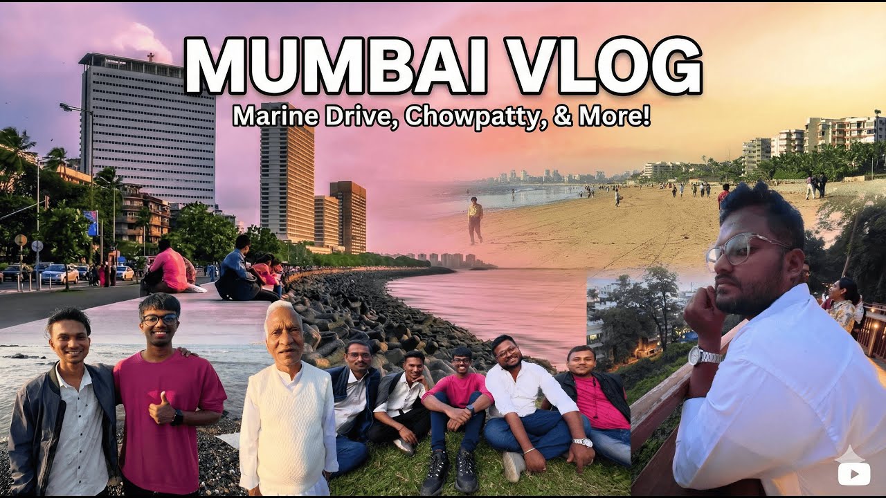 Mumbai Travel Vlog | Chalo Mumbai Ki Sair | Local Life & Famous Places | Mumbai | Maharashtra
