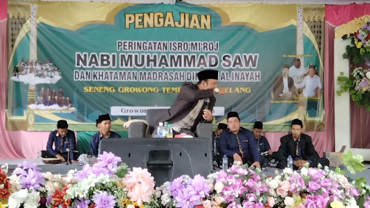 Pengajian kh. Syarif Hidayatullah dr Sleman 